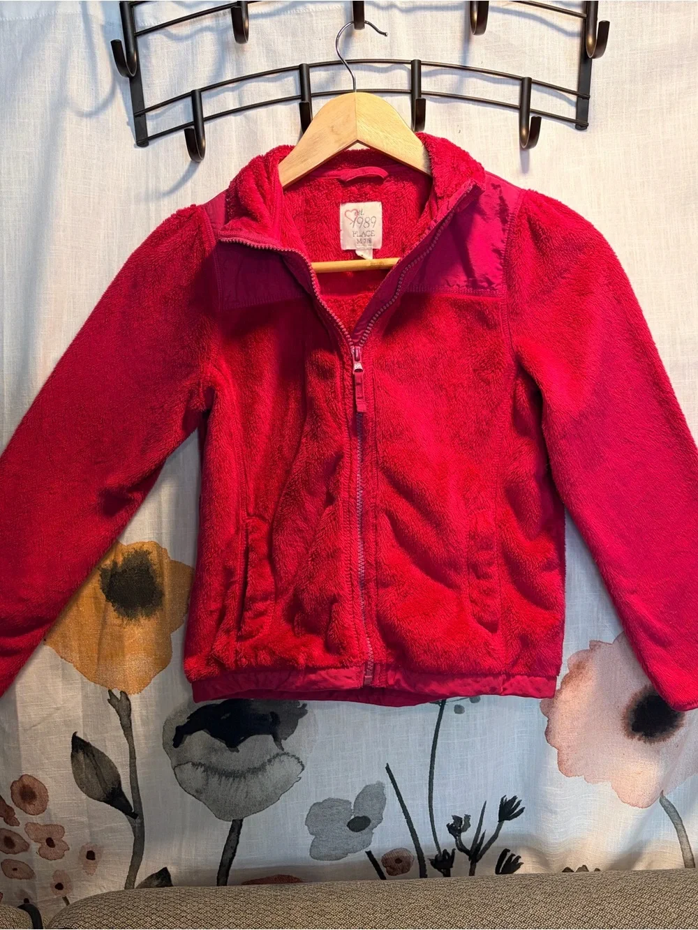 The Children's Place Pink Fleece Zip-Up Jacket